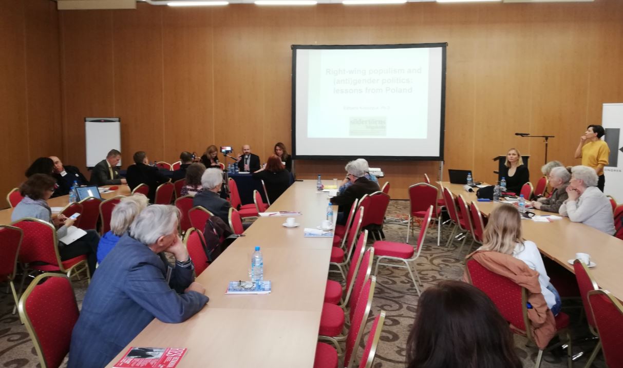 Event on rightwing populism and antigender politics lessons from